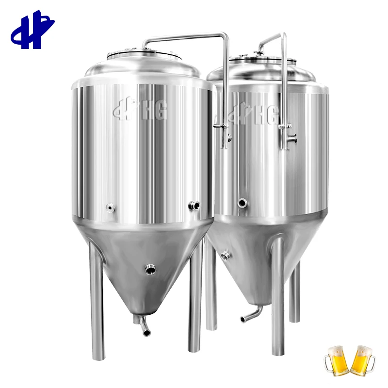professional customized glycol jacket conical beer fermenter tank 100l 300l for bar pub brewery