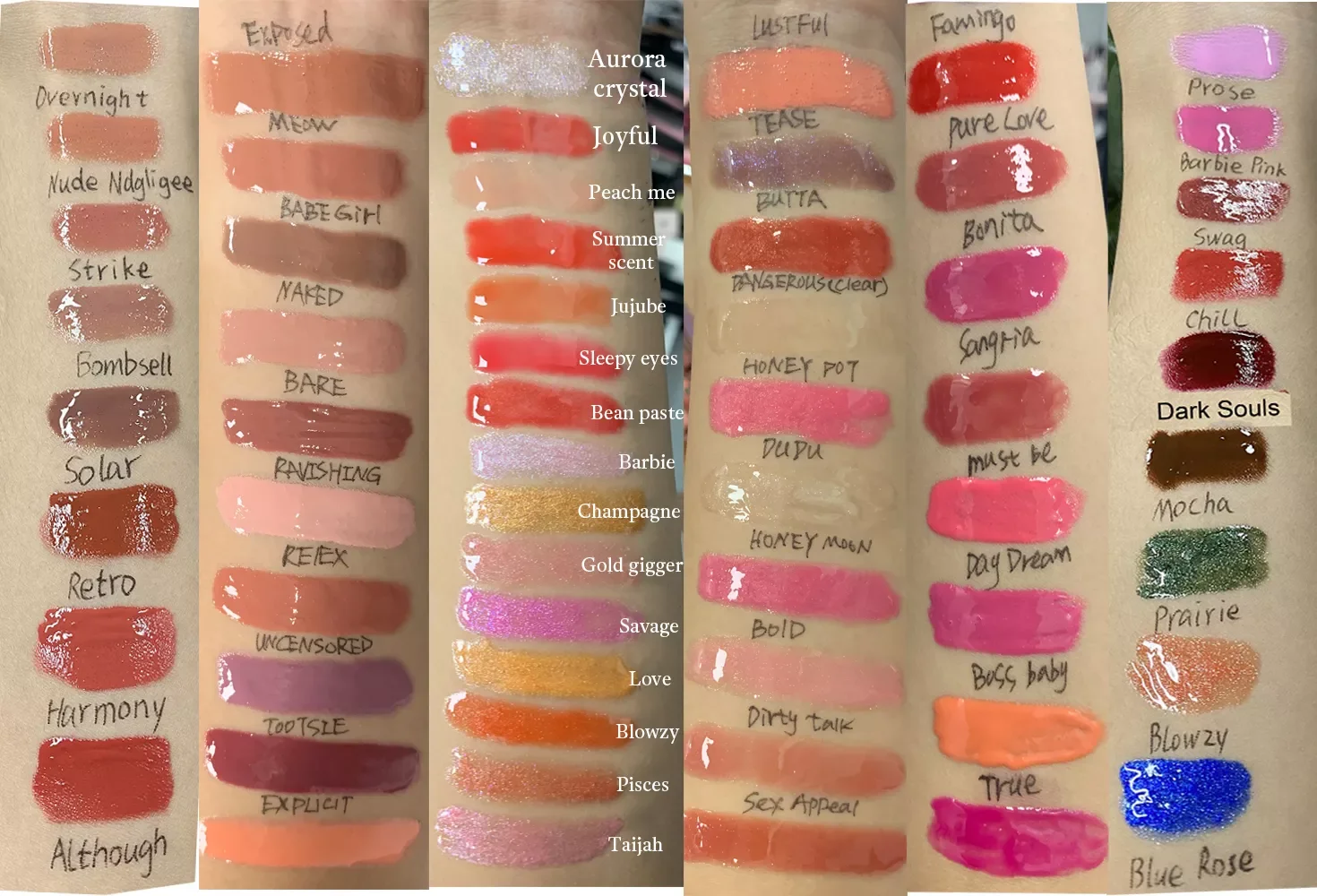 10pcs Luxury Suitcase Box Set 3ml Mini Lip Gloss Set Long Wearing High Shine Lip Gloss Kit Waterproof Nude Matte Lipstick Set