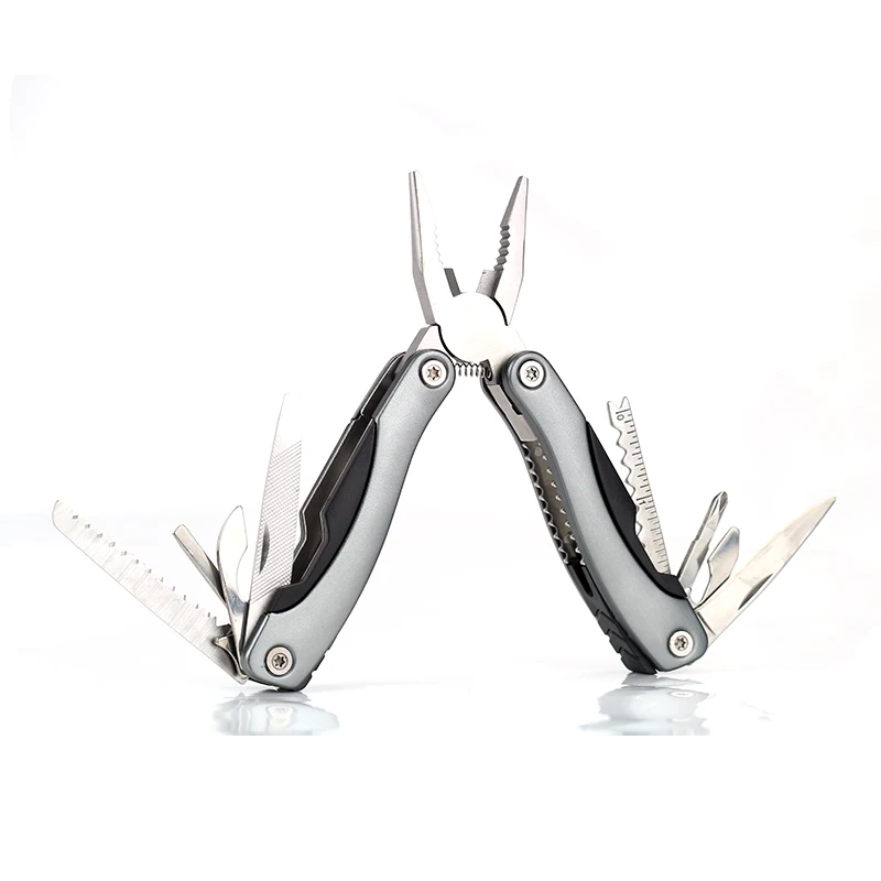 11 in 1 Hot selling Stainless Steel Multifunction Pliers with Safety Locking Classic Multitool Pliers For Outdoor Camping