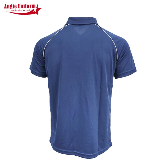 Promotional Vintage Quick Dry 100% Bamboo Fiber Short Sleeve Crocheted Polo Shirt