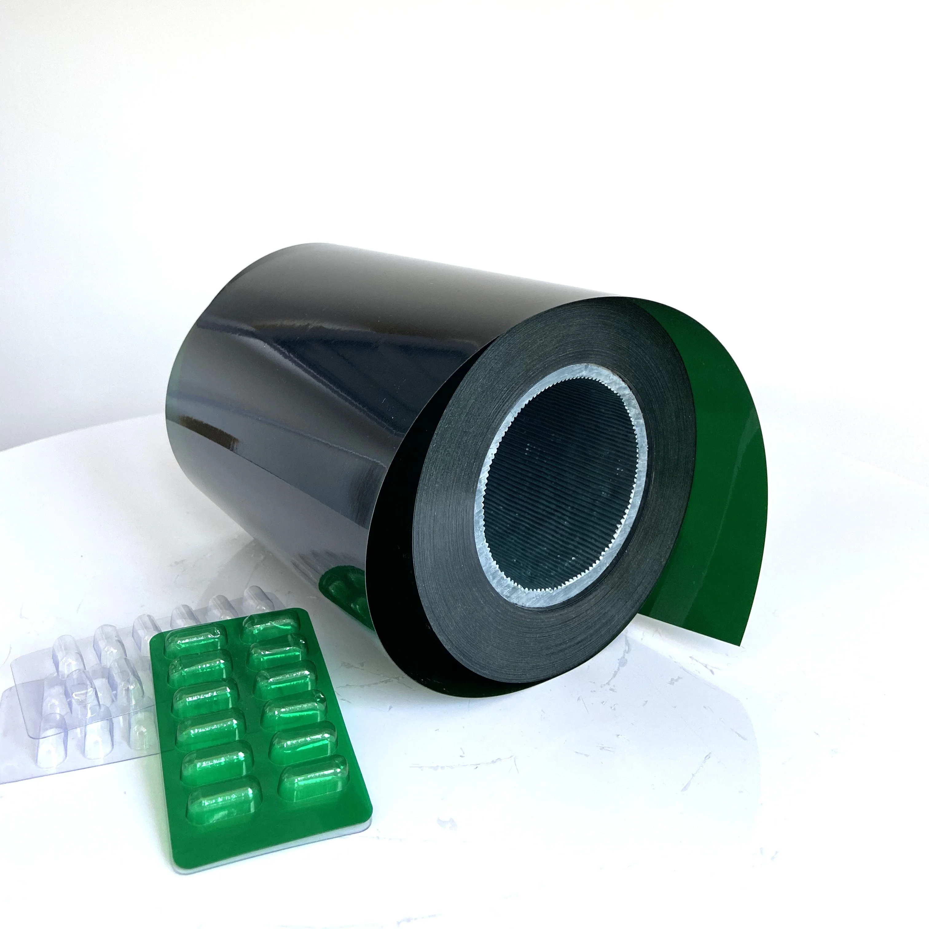 0.25mm 0.3mm 0.35mm Pharmaceutical Grade All Color PVC Film Rolls for Blister Packaging