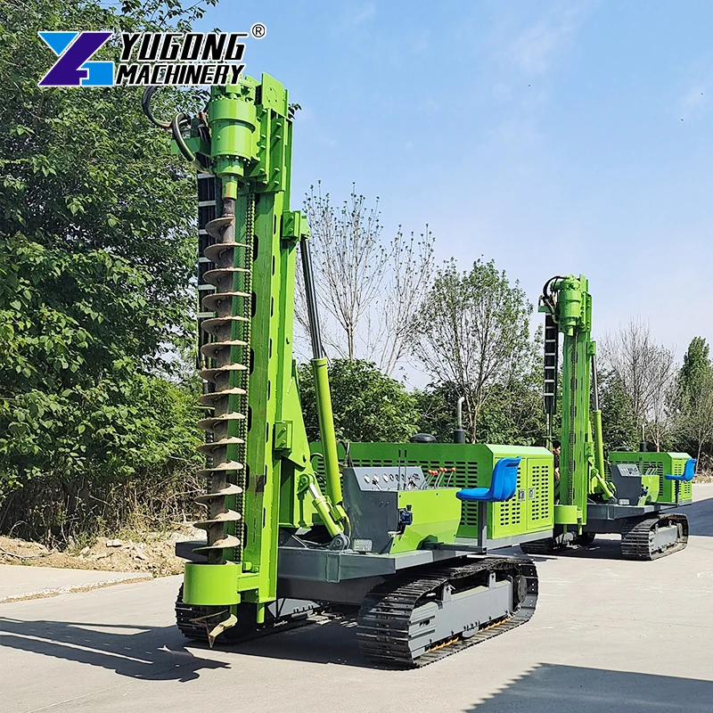 Hydraulic Pile Driver side Clamp Pile Driver ground Screw Pile Driver Ground Screw Machine