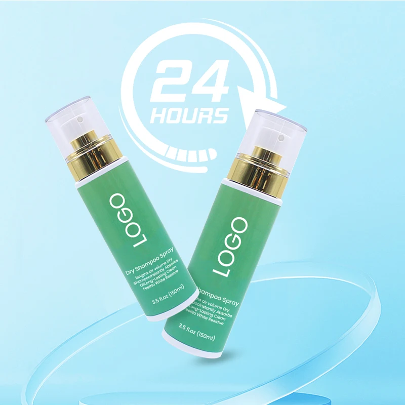 OEM/ODM wholesale organic dry shampoo 3in 1 disposable shampoo spray lasting fluffy dry shampoo spray