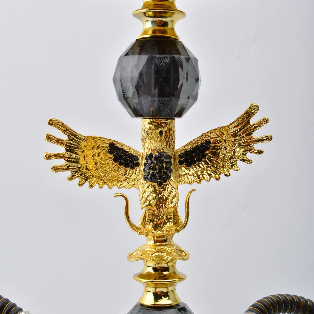 Высококачественный кальян дизайн Египта позолоченный металлический