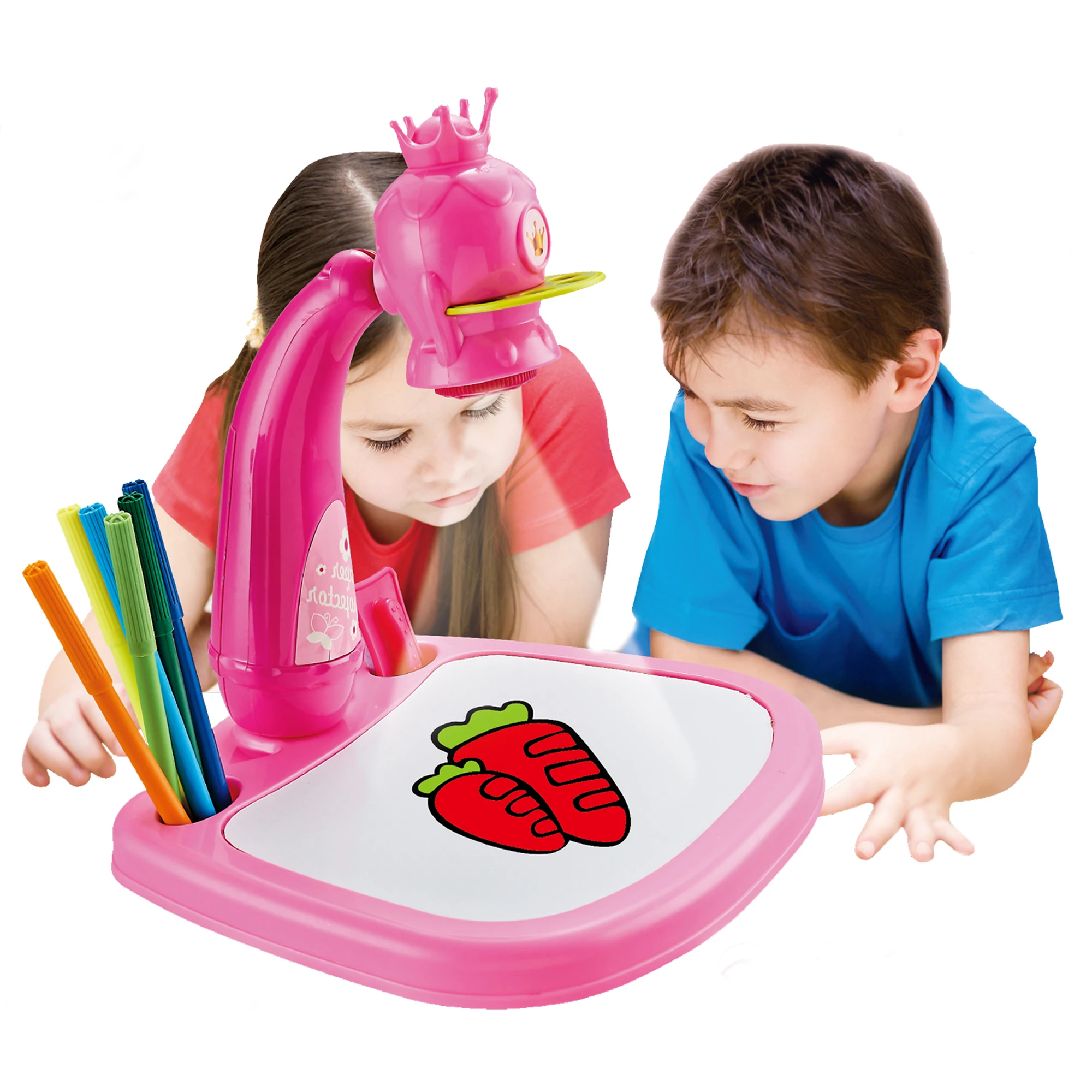 new toys intelligent cute shape projector painting with functions and accessories