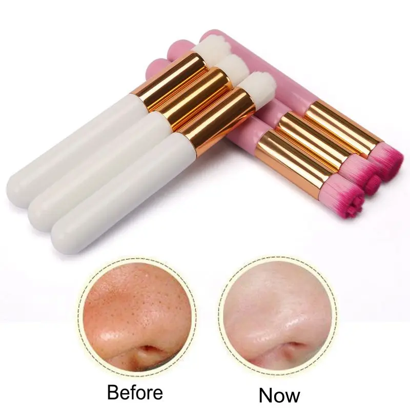 New Arrival 1piece Face Cleaning Brush Cleanser Wood Handle Remover Acne Skin Care Tool