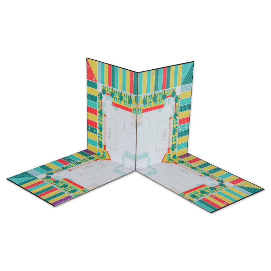 Chinese University Theme Promotional Monopoli Classic Board Game Customized Printing Board Game Design For Family