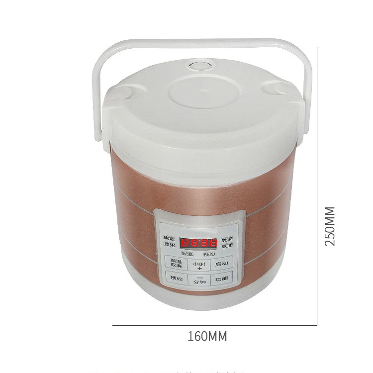 2020 new model 12v 14v dc car mini rice cookers with usb power supply or car cigarette lighter.