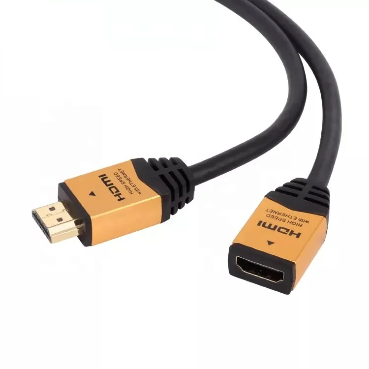 Позолоченный кабель hdmi 4K 3 фута 6 футов Ultra HD @ 60 Гц HDMI 2 0 «Папа-мама» высокоскоростной