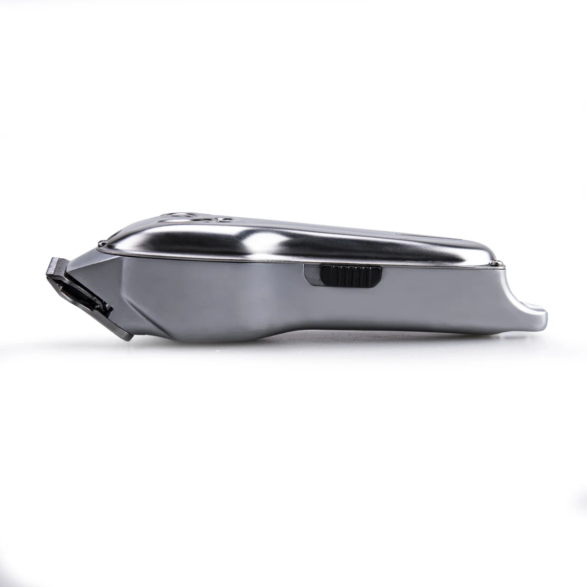 Mini Size Silver Color All Metal Housing Trimmer USB Charging zero Cutting for Tapering and Face Trimming