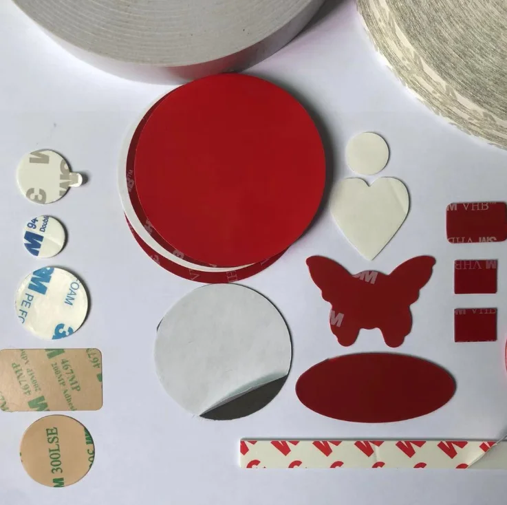 Hot sale 4905 4915 tapes 0.5 mm vhb red high transparent double sided acrylic foam tape For Automobile Decoration