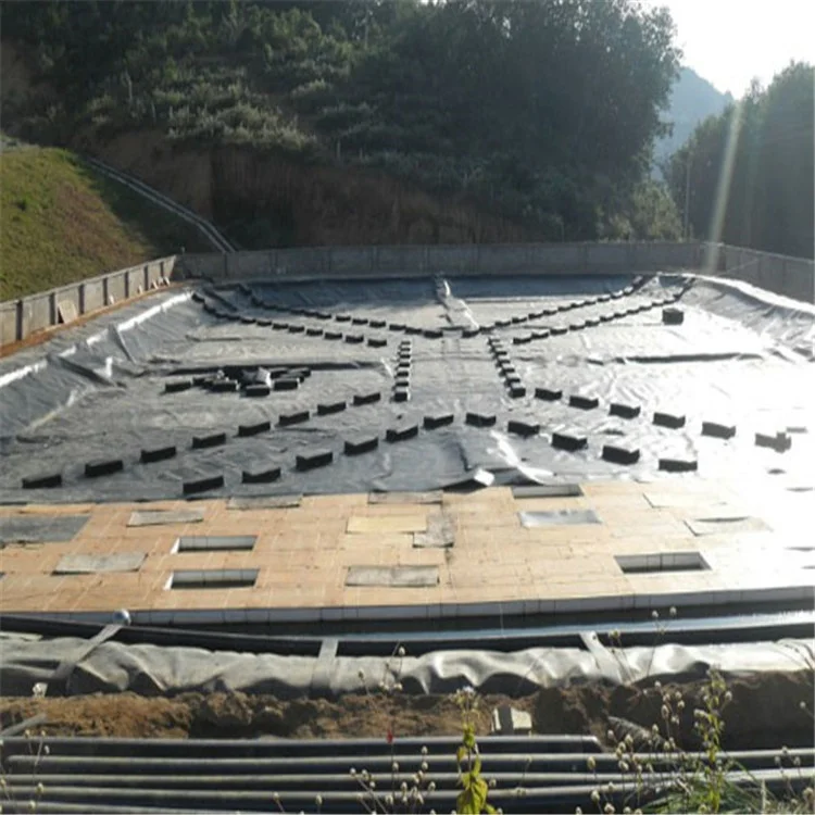Полиэтиленовая Экологичная подводка для пруда hdpe геомембрана басина Пуассон свалка сельскохозяйственный подвал водонепроницаемый биогаз