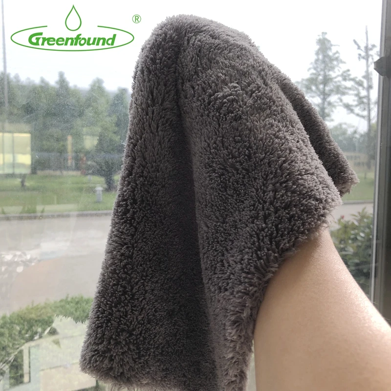 2021 Edgeless Plush Scratch Free Polishing Microfiber  Auto Cleaning Cloth Extra Large  Car Drying Towel