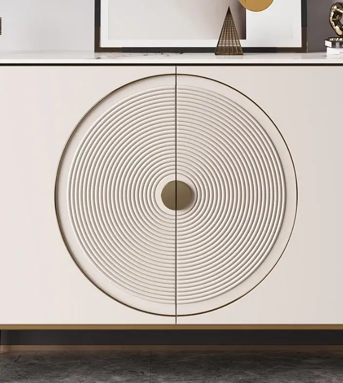 Factory Spot Goods Modern Simple Fancy Light Luxury Fashion Sideboard Storage Cabinet