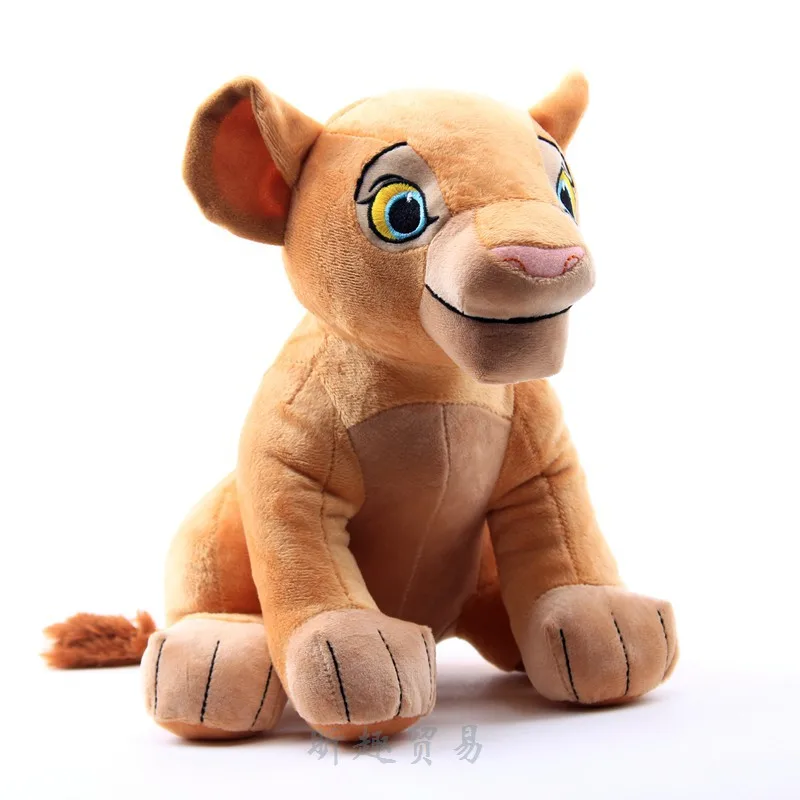 Cartoon King Simba Plush Doll Animals Old Father Plush Toys Simulation Cartoon Dolls Doll Pillow Wholesale Gifts