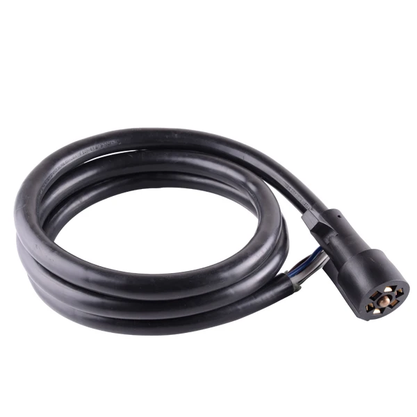 7 Core Cable for Trailer 7 Way Trailer Cord Wire 7 Pin Trailer Cable for RV 7 Blade for America