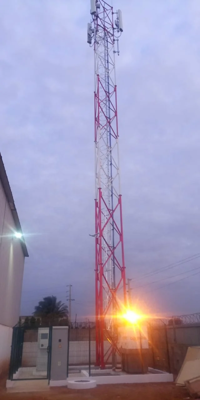 Lattice cellular Telecommunication Self Supporting Steel Tube Tubular Tower