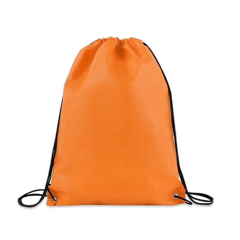 Оптовая продажа, нетканые разноцветные спортивные рюкзаки на шнурке