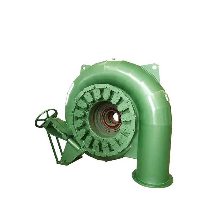 horizontal 300kw water turbine model