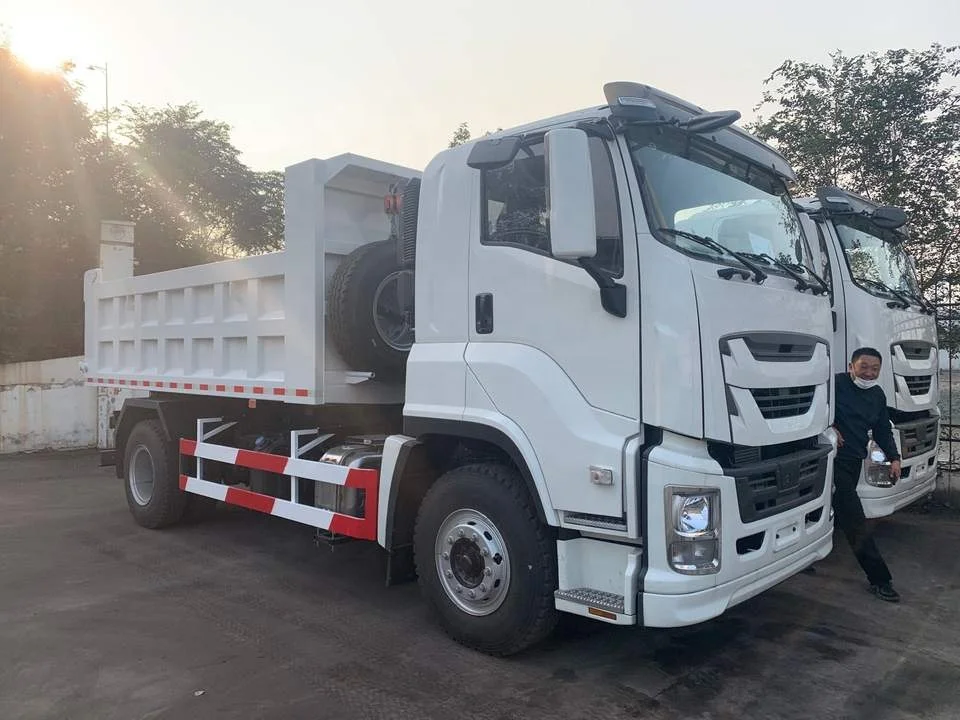 China QINGLING ISUZU GIGA VC61 4X2 tipper truck air brake 20 tons dump trucks dumper for sale