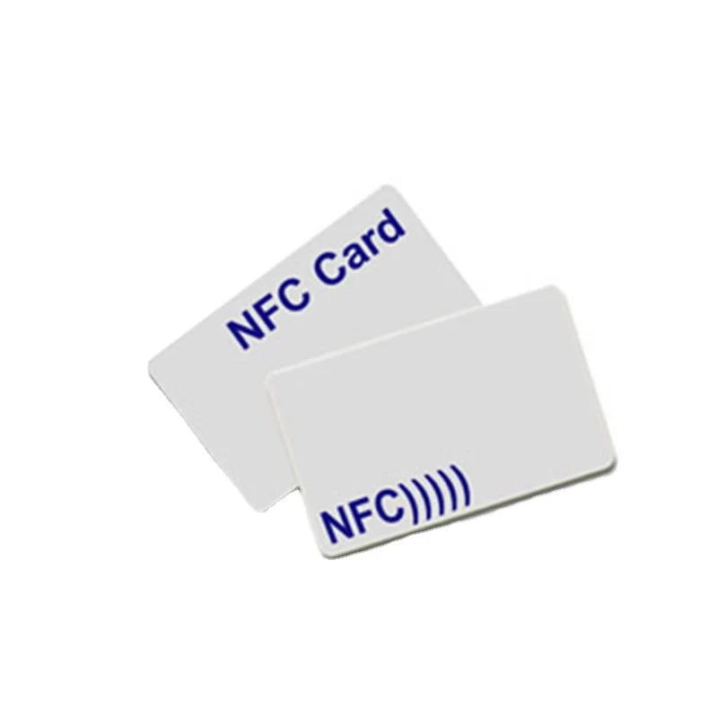 Прямая Заводская 13 56 МГц ISO14443A 1k печатная Rfid ПВХ белая карта термопечать струйная печать