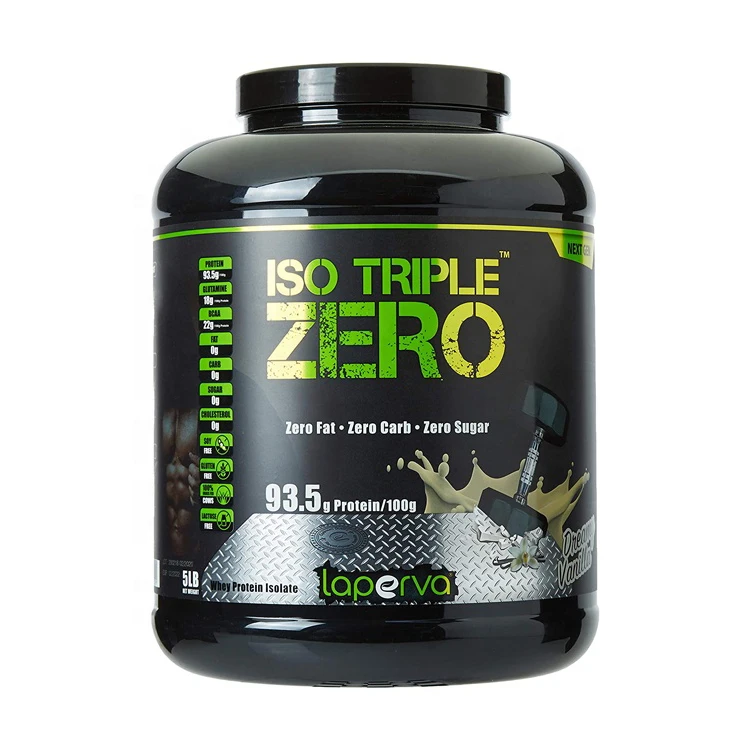2.27 Kg Laperva ISO Triple Zero Whey Protein Powder Pure Whey Protein Isolate for Muscle Building