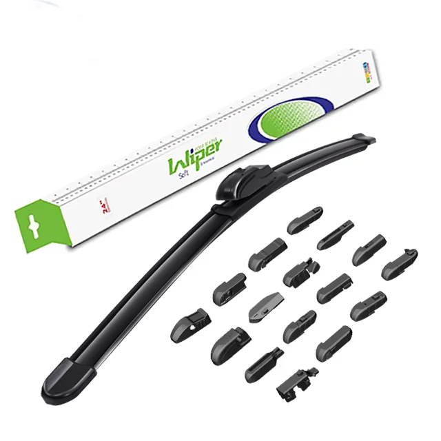 HUOYE Auto Parts Multifunctional Windshield Wipers Rubber Strip Compatible for Toyota Nissan Ford Kia Audi Peugeot Wiper Arm