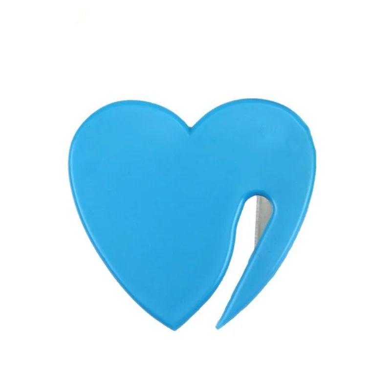 Stainless steel Letter Opener A3 heart-shaped carton express envelope knife A4 paper cutting and opening knife