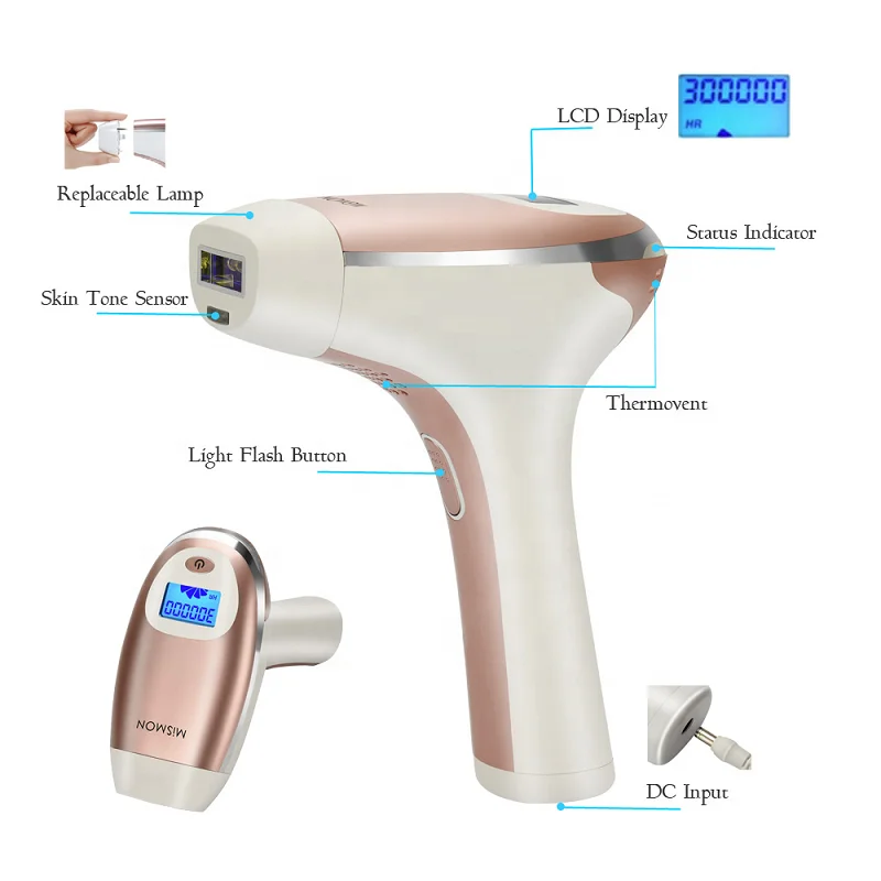 High Quality Home use Ipl Laser Hair Removal Device Armpit Arm Bikini Portable Hand-Held Laser Hair Removal Device