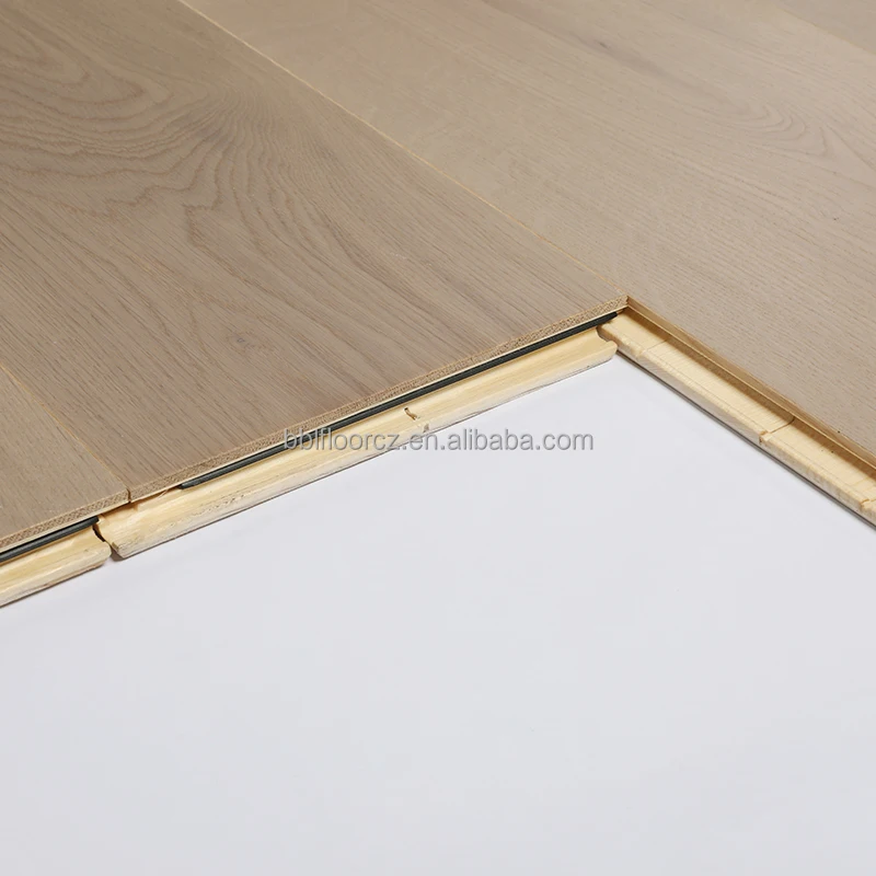 BBL cheap 3 layer hardwood AB grade 15 mm easy click engineered wood oak solid parquet flooring