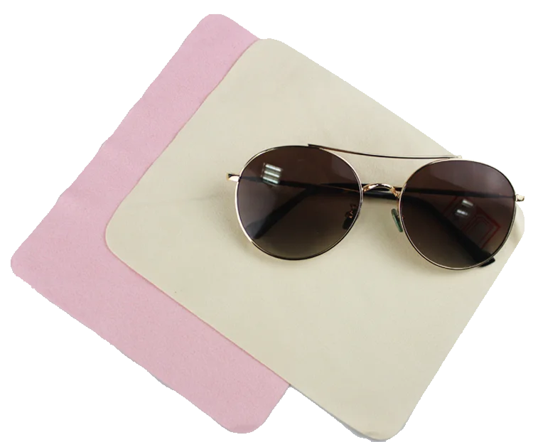 Hot sale custom logo Microfiber wholesale Jewelry velvet  polishing cleaning cloth for Jewelry