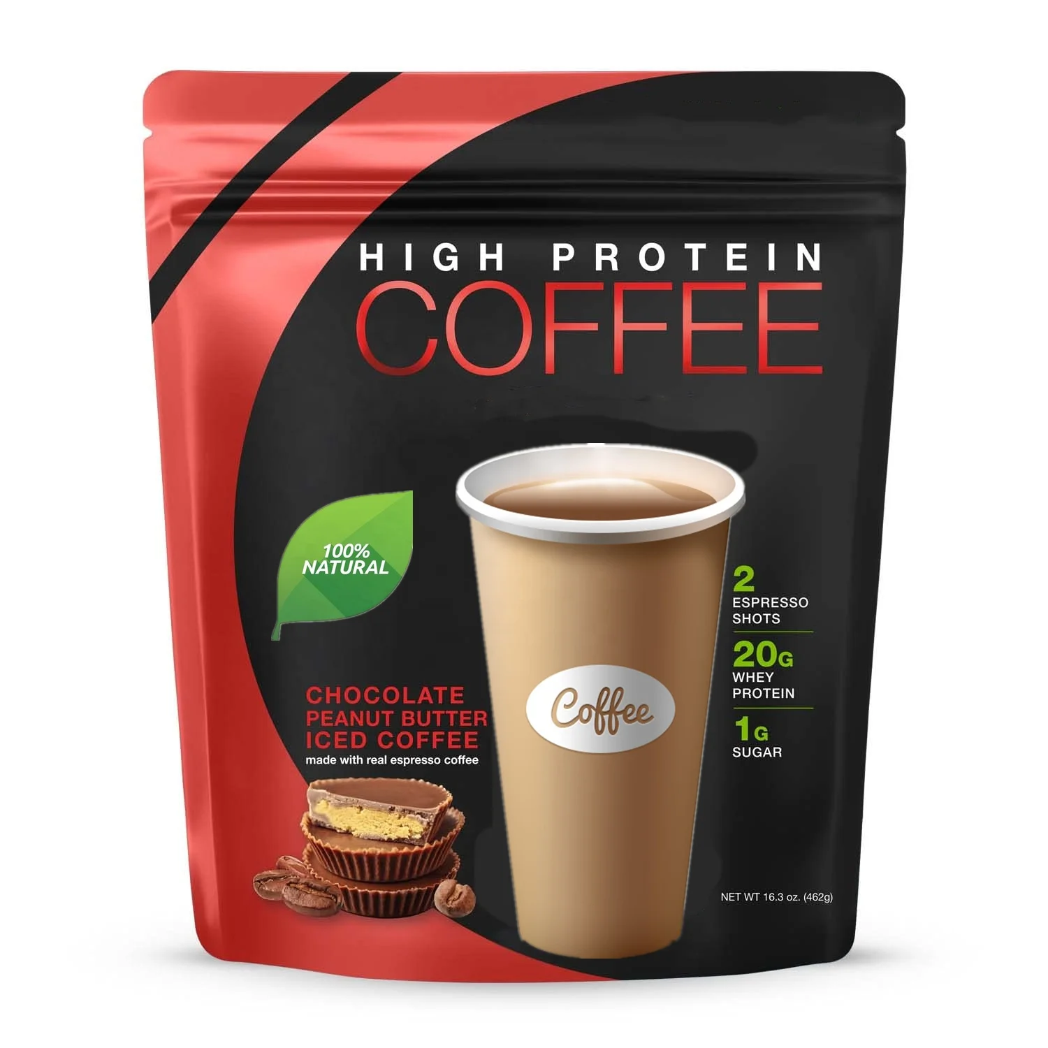 Vanilla Flavor Hot Protein Instant Coffee