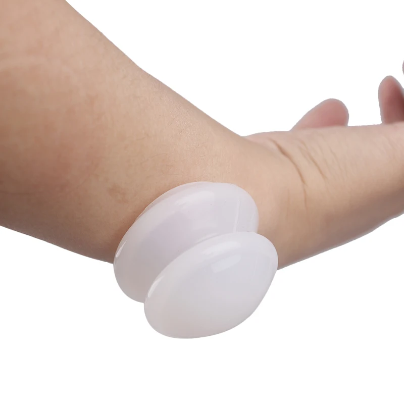 Body Poor Health Chinese Acupuncture Kit 4PCS Silicone Vacuum Massage Suction Cupping Cup