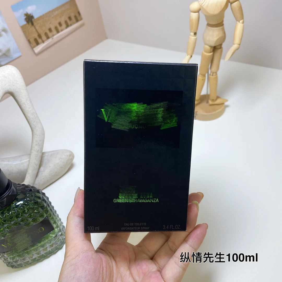 Men Perfumes Born in Roma Green Stravaganza Eau De Toilette Spray for Men Hot Sale