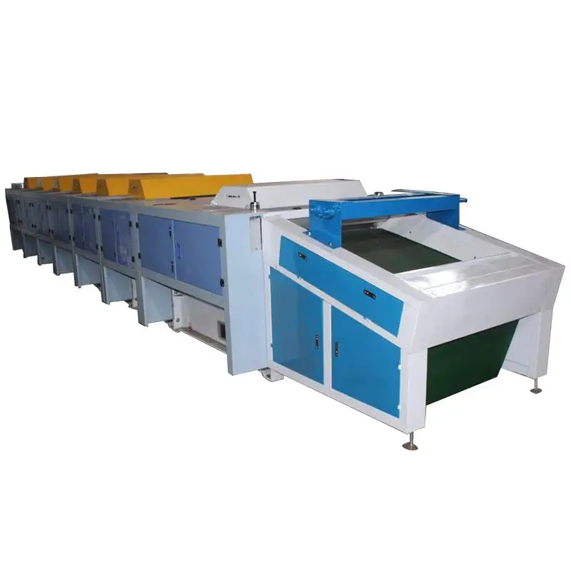 open textile waste machine thread waste , knitted cut fabric clips , weaving cut fabric 100% cotton or blend polyester / cotton