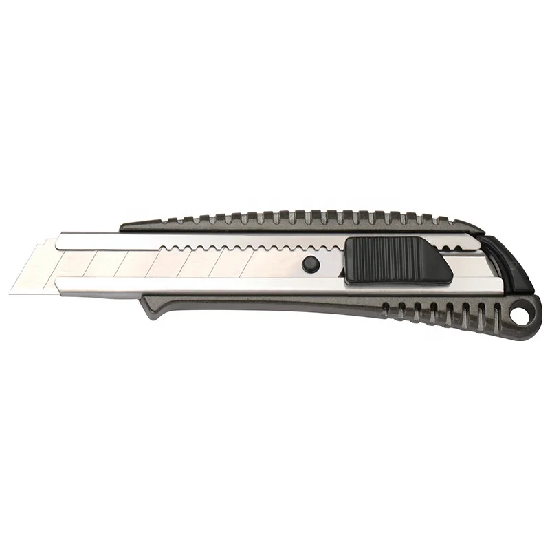 2024 High quality cutter knife 100*18mm black utility knife