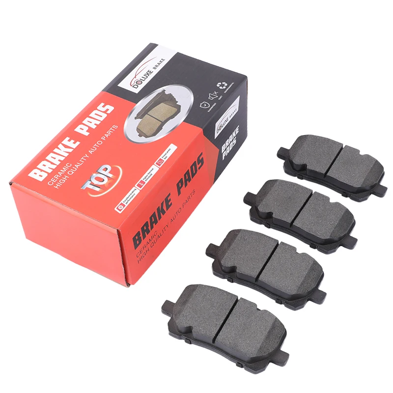 Factory Free Samples Best Wholesale Semi-metallic Brake Pad High Quality for Hyundai Kia Japanese and Korean Cars