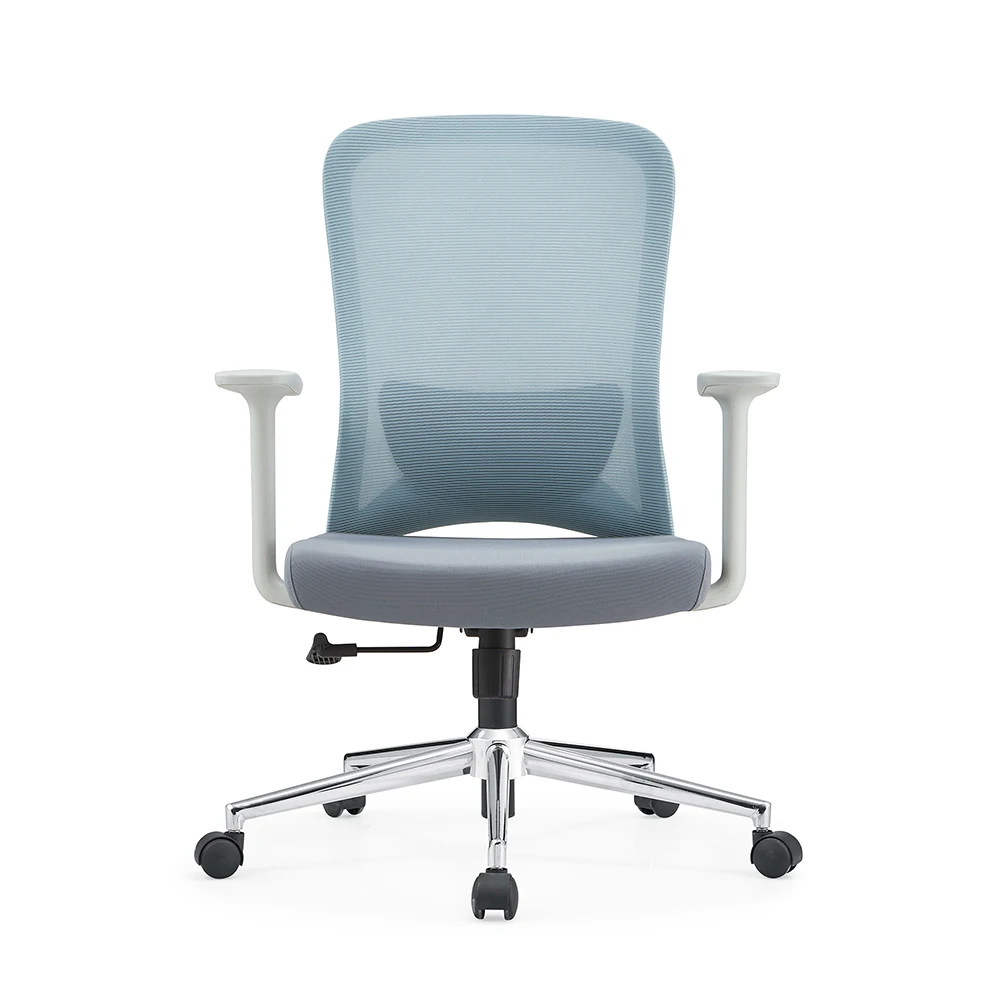 Free Sample China Factory Modern Office Furniture Mesh Chair Ergonomic Swivel  Cheap Office Chair Silla De Oficina