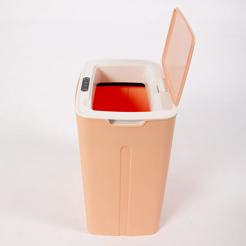 home mini waste bin food waste basket bin for kitchen unique trash cans tacho de basura automatic trash bin