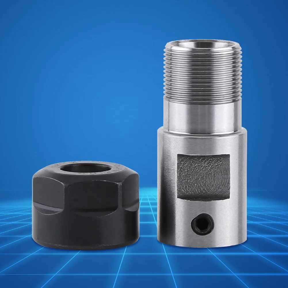 ER11A 5mm CNC Milling Motor Spindle Shaft Collet Chuck Extension Rod Holder Toolholder