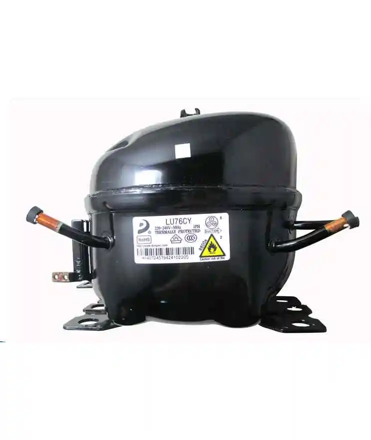R600A 1/6HP LBP Model L76CY 1PH220V50HZ Semi-efficient industrial refrigeration compressor