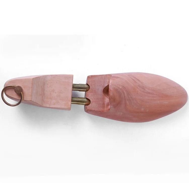 LM004A Custom Natural Twin-tube Wooden Shoe Last Adjustable Shoe Tree