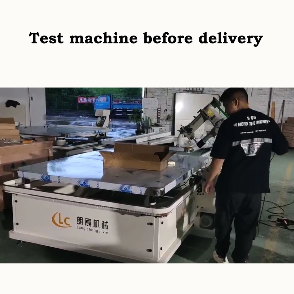Efficient mattress factory use Semi Automatic Mattress tape edge sewing machine