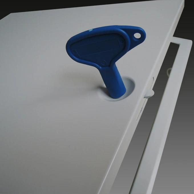 Interior drywall galvanized steel access panel hatch door