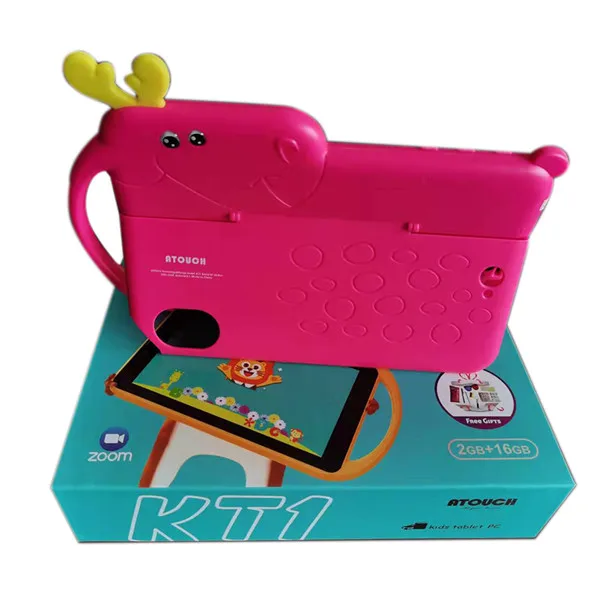 Hot Selling 7 Inch  KT1 MT6582 Android 8.1 Kids Learning Tablet  Quad Core  Education Tablet PC cheap tablets with wifi for kid