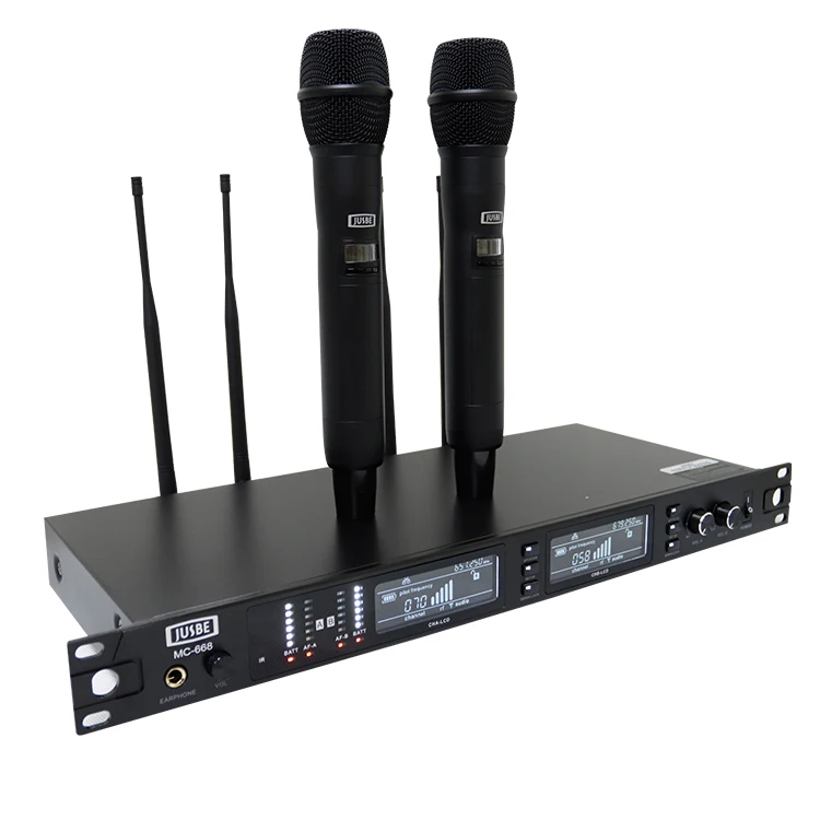 MC-668 UHF True Diversity uhf wireless dynamic microphone