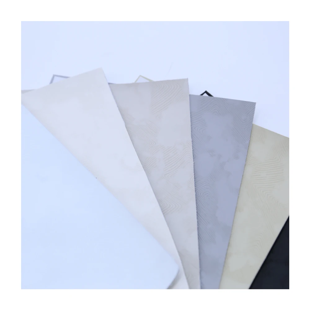 New product Multicolor microfiber Release Paper PU Synthetic Leather For making Shoe Upper Material