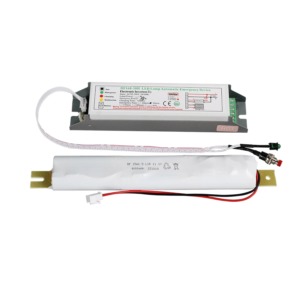 DF168-30H Dali светодиодный модуль преобразования аварийного драйвера Max DC140V с литий-ионным аккумулятором 11 1 V
