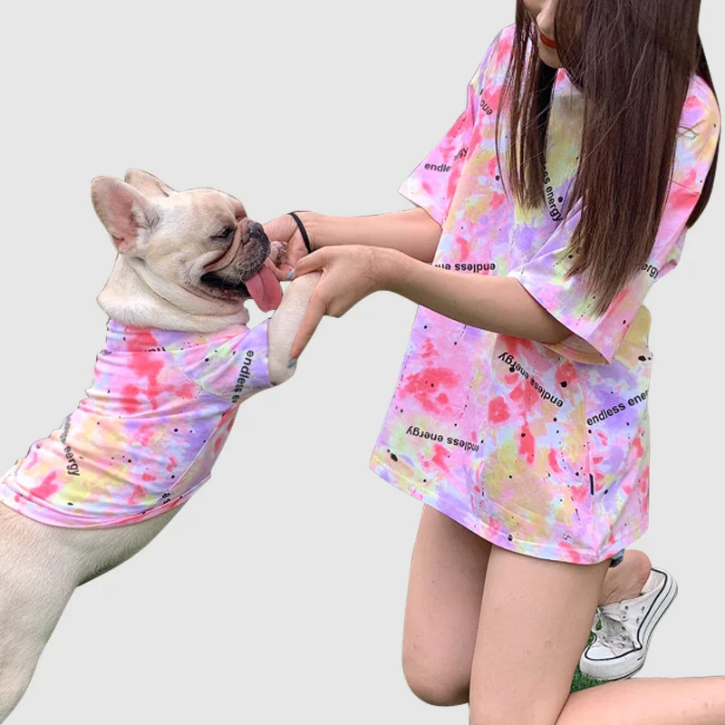 dog clothes dog shirt print pet clothing