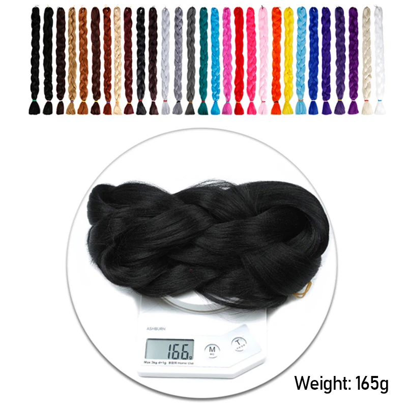 Onst 41 дюйм Джамбо X компрессионная плетеная одноцветная блондинка зеленые удлинители волос твист крючком фитиль косички стойка для волос оплетка для волос